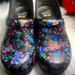 Dansko Floral Clogs XP 2.0 used